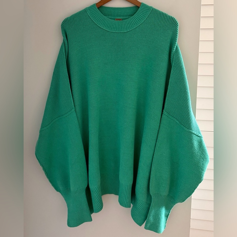 NWT Free People Easy Street Oversized Tunic Sweater XL
